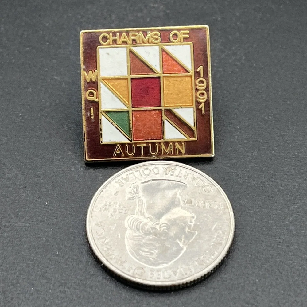 Charms‎ Of Autumn 1991 Lapel Hat Pin